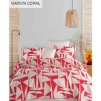 Cotton Life Çift Kişilik Pike Takımı Marvin - Kırmızı