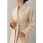 Cotton Mania Carmine Robe Dust Ekstra Yumuşak Modern ve Özel Tasarim %100 Pamuk Unisex Şalyaka Bornoz