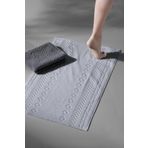 Cotton Mania Oscuro Bathmat Space Ekstra Yumuşak Modern %100 Pamuk 50x75 cm Ayak Havlusu Banyo Paspas Seti