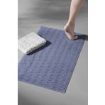 Cotton Mania Taffeta X Bathmat Sky Ekstra Yumuşak Modern %100 Pamuk 50x75 cm Ayak Havlusu Banyo Paspas Seti