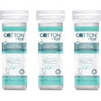 Cotton Soft Cottonsoft Makyaj Temizleme Pedi Saf Pamuk 70 Adet (3'lü Set)