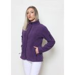 Cottoncool Kadın Mürdüm Polar Hırka - 2XL