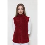Cottoncool Kadın Polar Yelek - Bordo