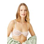 COTTONHILL Çiçek Desenli Bralet Sütyen, Bej, L