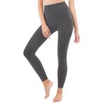Cottonhill Kadın Gri Yüksek Bel Toparlayıcı Seamless Spor Tayt, M