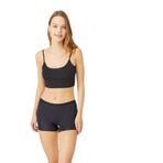 Cottonhill Underwear Basic Lazer Kesim Dikişsiz Kadın Boxer Külot 5'Li Paket,Renkli-1 L
