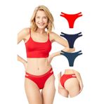 Cottonhill Underwear Basic Lazer Kesim Dikişsiz Kadın Boxer Külot Ten 3'Lü Paket,Renkli-7 Xl