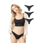 Cottonhill Underwear Lazer Kesim İz Yapmayan Brezilya Külot Günlük Kullanıma Uygun Basic Kadın Külot, CH0495