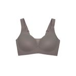 Cottonhill Underwear Seamless Bra - Balance | Kahverengi Lazer Kesim Taşlı Dikişsiz Toparlayıcı Büyük Beden Kadın Sütyen,Kahverengi 90C