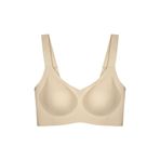 Cottonhill Underwear Seamless Bra - Curve | Ten Lazer Kesim Dikişsiz Toparlayıcı Büyük Beden Kadın Sütyen,Ten 95C