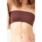 Cottonhill Underwear Straplez Crop Top Büstiyer Koyu Kahverengi,K.Kahve Xs
