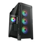 Cougar Airface Pro Rgb Siyah 850W 80+ Gold E-Atx Mid Tower Gaming Kasa (Cgr-5Ad1b-Aır-Rgb)