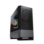 Cougar Cgr-5jm8b-aır-rgb Mg140 Air Rgb Mini Tower Kasa (black)