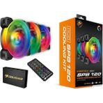 Cougar Vortex 3X120MM Rgb Spb Kasa Fan Kiti - Siyah
