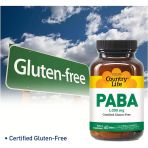 Country Life Paba 1,000 Mg 60 Tablet