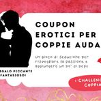 Coupon di coppia erotici per coppie audaci - Regalo piccante e fantasioso per lui e lei: Giochi di coppia hot, Challenge con idee divertenti e creative, serate provocanti