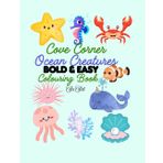 Cove Corner Ocean Creatures Coloring Book