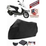 Coverall Abush Cga 100I Siyah Motorsiket Brandası Motor Örtüsü Çadır Su Geçirmez Motosiklet Kılıfı Motor Brandası - Siyah- Arka Çanta UYUMSUZ