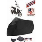 Coverall Arora Alfa 110 Siyah Motorsiket Brandası Motor Örtüsü Çadır Su Geçirmez Motosiklet Kılıfı Motor Brandası - Siyah- Arka Çanta UYUMSUZ