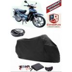 Coverall Arora Ar 100-7 Special Alfa Siyah Arka Çanta Uyumlu Motorsiket Brandası Motor Örtüsü Çadır Su Geçirmez Motosiklet Kılıfı Motor Brandası - Siyah- Arka Çanta UYUMLU