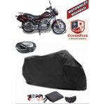 Coverall Arora Ar 180-16 C Siyah Arka Çanta Uyumlu Motorsiket Brandası Motor Örtüsü Çadır Su Geçirmez Motosiklet Kılıfı Motor Brandası - Siyah- Arka Çanta UYUMLU