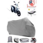 Coverall Arora Boss 125 Gri Motorsiket Brandası Motor Örtüsü Çadır Su Geçirmez Motosiklet Kılıfı Motor Brandası - Gri- Arka Çanta UYUMSUZ