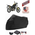 Coverall Arora Gs 525 Siyah Motorsiket Brandası Motor Örtüsü Çadır Su Geçirmez Motosiklet Kılıfı Motor Brandası - Siyah- Arka Çanta UYUMSUZ