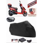 Coverall Arora Tdr 371 Z Siyah Arka Çanta Uyumlu Motorsiket Brandası Motor Örtüsü Çadır Su Geçirmez Motosiklet Kılıfı Motor Brandası - Siyah- Arka Çanta UYUMLU