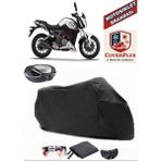 Coverall Benelli Tnt 250 Siyah Arka Çanta Uyumlu Motorsiket Brandası Motor Örtüsü Çadır Su Geçirmez Motosiklet Kılıfı Motor Brandası - Siyah- Arka Çanta UYUMLU