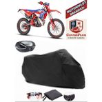 Coverall Beta Rr 4t Enduro 350 Siyah Arka Çanta Uyumlu Motorsiket Brandası Motor Örtüsü Çadır Su Geçirmez Motosiklet Kılıfı Motor Brandası - Siyah- Arka Çanta UYUMLU
