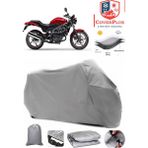 Coverall Honda Vtr 250 Gri Motorsiket Brandası Motor Örtüsü Çadır Su Geçirmez Motosiklet Kılıfı Motor Brandası - Gri- Arka Çanta UYUMSUZ