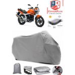 Coverall Kanuni Gt 170 Gri Motorsiket Brandası Motor Örtüsü Çadır Su Geçirmez Motosiklet Kılıfı Motor Brandası - Gri- Arka Çanta UYUMSUZ