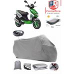 Coverall Kanuni Hussar 125 Arka Çanta Uyumlu (Gri) Motorsiket Brandası Motor Örtüsü Çadır Su Geçirmez Motosiklet Kılıfı Motor Brandası - Gri- Arka Çanta UYUMLU