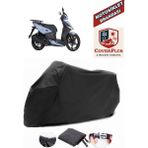 Coverall Kymco Agility Delivery 125I Siyah Motorsiket Brandası Motor Örtüsü Çadır Su Geçirmez Motosiklet Kılıfı Motor Brandası - Siyah- Arka Çanta UYUMSUZ