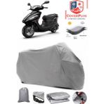 Coverall Kymco Jockey 125 Gri Motorsiket Brandası Motor Örtüsü Çadır Su Geçirmez Motosiklet Kılıfı Motor Brandası - Gri- Arka Çanta UYUMSUZ