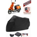 Coverall Kymco Like 50 Siyah Motorsiket Brandası Motor Örtüsü Çadır Su Geçirmez Motosiklet Kılıfı Motor Brandası - Siyah- Arka Çanta UYUMSUZ