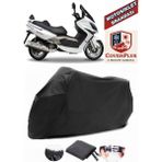 Coverall Kymco Xciting 250I Siyah Motorsiket Brandası Motor Örtüsü Çadır Su Geçirmez Motosiklet Kılıfı Motor Brandası - Siyah- Arka Çanta UYUMSUZ