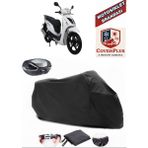 Coverall Mondial 150 Gomax Siyah Arka Çanta Uyumlu Motorsiket Brandası Motor Örtüsü Çadır Su Geçirmez Motosiklet Kılıfı Motor Brandası - Siyah- Arka Çanta UYUMLU