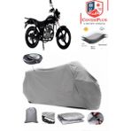Coverall Mondial 150 Mr Vulture Arka Çanta Uyumlu (Gri) Motorsiket Brandası Motor Örtüsü Çadır Su Geçirmez Motosiklet Kılıfı Motor Brandası - Gri- Arka Çanta UYUMLU