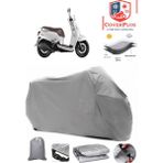 Coverall Qj VPS125 Gri Motorsiket Brandası Motor Örtüsü Çadır Su Geçirmez Motosiklet Kılıfı Motor Brandası - Gri- Arka Çanta UYUMSUZ