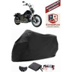 Coverall Regal Raptor Spyder 250 Siyah Motorsiket Brandası Motor Örtüsü Çadır Su Geçirmez Motosiklet Kılıfı Motor Brandası - Siyah- Arka Çanta UYUMSUZ