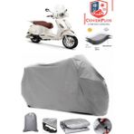 Coverall Rks Pride 125 Gri Motorsiket Brandası Motor Örtüsü Çadır Su Geçirmez Motosiklet Kılıfı Motor Brandası - Gri- Arka Çanta UYUMSUZ