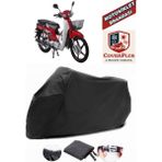 Coverall Rmg Moto Gusto Monza 100 Siyah Motorsiket Brandası Motor Örtüsü Çadır Su Geçirmez Motosiklet Kılıfı Motor Brandası - Siyah- Arka Çanta UYUMSUZ