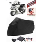 Coverall Sym Gts 250I Evo Siyah Motorsiket Brandası Motor Örtüsü Çadır Su Geçirmez Motosiklet Kılıfı Motor Brandası - Siyah- Arka Çanta UYUMSUZ
