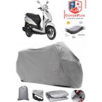 Coverall Yamaha Delight Gri Motorsiket Brandası Motor Örtüsü Çadır Su Geçirmez Motosiklet Kılıfı Motor Brandası - Gri- Arka Çanta UYUMSUZ