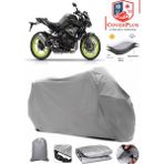 Coverall Yamaha Mt-10 Gri Motorsiket Brandası Motor Örtüsü Çadır Su Geçirmez Motosiklet Kılıfı Motor Brandası - Gri- Arka Çanta UYUMSUZ