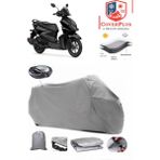 Coverall Yamaha Rayzr Arka Çanta Uyumlu (Gri) Motorsiket Brandası Motor Örtüsü Çadır Su Geçirmez Motosiklet Kılıfı Motor Brandası - Gri- Arka Çanta UYUMLU
