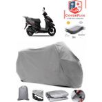 Coverall Yuki Crypto 50 Gri Motorsiket Brandası Motor Örtüsü Çadır Su Geçirmez Motosiklet Kılıfı Motor Brandası - Gri- Arka Çanta UYUMSUZ