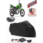 Coverall Yuki Drag 170 Siyah Arka Çanta Uyumlu Motorsiket Brandası Motor Örtüsü Çadır Su Geçirmez Motosiklet Kılıfı Motor Brandası - Siyah- Arka Çanta UYUMLU