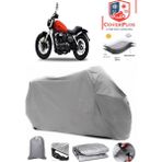 Coverall Yuki Funrider 125 Gri Motorsiket Brandası Motor Örtüsü Çadır Su Geçirmez Motosiklet Kılıfı Motor Brandası - Gri- Arka Çanta UYUMSUZ
